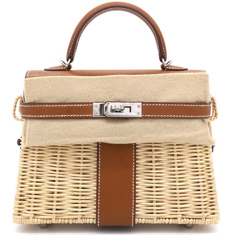 hermes mini kelly picnic bag price|Hermes picnic bags.